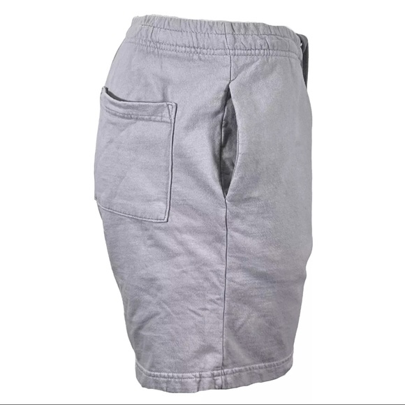 Affliction Men's Sweat short STANDARD LIMITED Heather Gray Short Biker - Picture 6 of 7